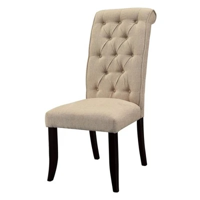 7pc Mount Rose Rustic Dining Table Set Brushed Black/Beige - HOMES: Inside + Out 9 7pc Mount Rose Rustic Dining Table Set Brushed Black/Beige - HOMES: Inside + Out - Image 7