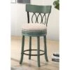 Set Of 2 24" Darlowe Swivel Counter Height Barstools - HOMES: Inside + Out