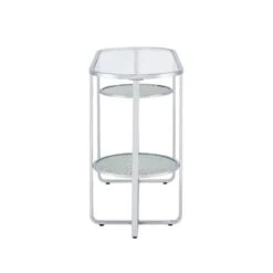 Rueledge Glam 2 Shelf Sofa Table Chrome - HOMES: Inside + Out -HOMES: Inside + Out GUEST 4f522246 0d00 415a b53f a57ef88e2ae6
