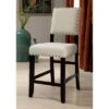 2pk Eliza Button Tufted Counter Height Barstool Black/Beige - HOMES: Inside + Out -HOMES: Inside + Out GUEST 4fcad21d 639c 4aaf a1f7 76b25315eb35