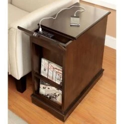Gantzer 1 Drawer Side Table With USB Ports - HOMES: Inside + Out -HOMES: Inside + Out GUEST 51628763 148c 4d30 877a 7c1dccad4ebc