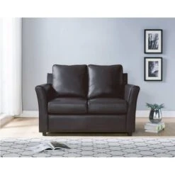 Ali Upholstered Loveseat Dark Gray - HOMES: Inside + Out
