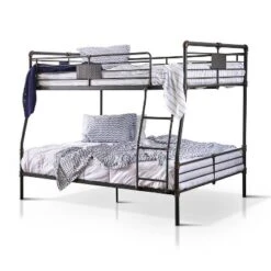 HOMES: Inside + Out Derrick Kids' Bunk Bed Antique Black - IoHOMES -HOMES: Inside + Out GUEST 557f35a3 04b1 4506 8578 99b2d9b790b9