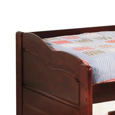 Sersa Daybed With Twin Trundle Red - HOMES: Inside + Out 4 Sersa Daybed With Twin Trundle Red - HOMES: Inside + Out - Image 2