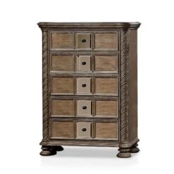 6pc Lellen Bedroom Set Beige/Rustic Natural Tone - HOMES: Inside + Out 33 6pc Lellen Bedroom Set Beige/Rustic Natural Tone - HOMES: Inside + Out -HOMES: Inside + Out GUEST 5a2f4ae3 aa32 4865 a88d aaffa6156652