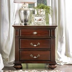 3pc California King Pennings Traditional Bed Set And Nightstand With Chest Dark Walnut - HOMES: Inside + Out 26 3pc California King Pennings Traditional Bed Set And Nightstand With Chest Dark Walnut - HOMES: Inside + Out -HOMES: Inside + Out GUEST 5d13e1ef 1cdb 4df9 9aa1 f62d8884dec6