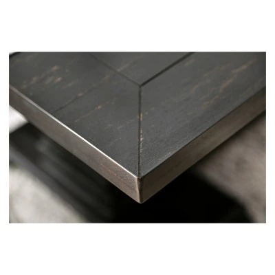 Iohomes Villa Rustic Dining Table Antique Black - HOMES: Inside + Out 4 Iohomes Villa Rustic Dining Table Antique Black - HOMES: Inside + Out - Image 2