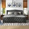 Kiana Wingback Upholstered Bed - HOMES: Inside + Out 1 Kiana Wingback Upholstered Bed - HOMES: Inside + Out -HOMES: Inside + Out GUEST 5e27cde5 5ea3 489d a23b 4922ae29ae6c