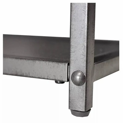 69" Dustin 6 Shelf Bookcase Dark Gray - HOMES: Inside + Out 8 69" Dustin 6 Shelf Bookcase Dark Gray - HOMES: Inside + Out - Image 6