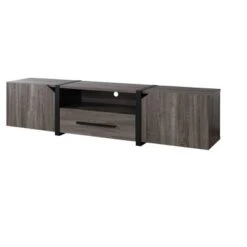 Miran Contemporary TV Stand For TVs Up To 80" - HOMES: Inside + Out -HOMES: Inside + Out GUEST 5f93cbc4 4bc3 42a7 9f14 023ef32524d9