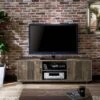 Fraire Contemporary TV Stand For TVs Up To 60" Reclaimed Oak - HOMES: Inside + Out -HOMES: Inside + Out GUEST 609d324a 42d1 444f 8f40 f12d698d9b87