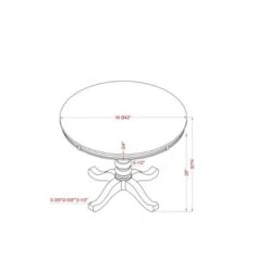 Kennegad Round Dining Table White - HOMES: Inside + Out -HOMES: Inside + Out GUEST 626801c8 6db8 429f 80c6 020505e95d12