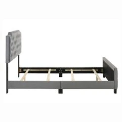 Amando Button Tufted Upholstered Bed - HOMES: Inside + Out -HOMES: Inside + Out GUEST 62c53d39 47b1 44bd 9e08 252b14554c39