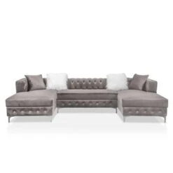 Elmhurst U Shaped Glam Tufted Sectional - HOMES: Inside + Out -HOMES: Inside + Out GUEST 65bcba5b cedd 43c0 b276 e3c9f580ef6a
