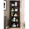 78" Mcafee Contemporary 5 Tier Corner Bookshelf - HOMES: Inside + Out