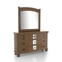 6pc Lellen Bedroom Set Beige/Rustic Natural Tone - HOMES: Inside + Out 34 6pc Lellen Bedroom Set Beige/Rustic Natural Tone - HOMES: Inside + Out -HOMES: Inside + Out GUEST 66957fd2 db21 4332 9bd9 73191d7ed383