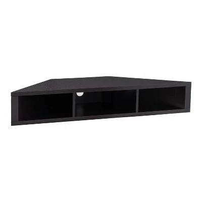 Tybo Open Shelves Corner Floating Console Fits Tv's Up To 50" - HOMES: Inside + Out 10 Tybo Open Shelves Corner Floating Console Fits Tv's Up To 50" - HOMES: Inside + Out - Image 8