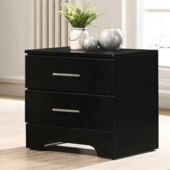 Spyna 2 Drawers Nightstand - HOMES: Inside + Out -HOMES: Inside + Out GUEST 68c47213 4361 4bfe b584 062893c4e6be