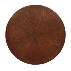 Round Table Top With Pedestal Dining Table Wood/Brown Cherry - HOMES: Inside + Out -HOMES: Inside + Out GUEST 6a535e2e a438 41ca 9734 1ee9c608ea07