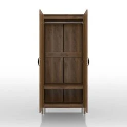 Andreasson Wardrobe Closet Distressed Walnut - HOMES: Inside + Out -HOMES: Inside + Out GUEST 6ae058c1 9ba5 4e5e a3de 61f40c673fc6