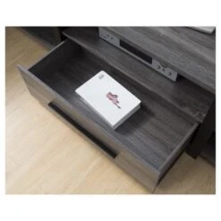 Miran Contemporary TV Stand For TVs Up To 80" - HOMES: Inside + Out -HOMES: Inside + Out GUEST 6b4900ec 563f 46c1 a167 4c90725e189e