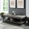 Arianna Tufted Bench Gray - HOMES: Inside + Out -HOMES: Inside + Out GUEST 6bb3bbef 1415 4962 91be 059d9084c4e7