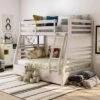 HOMES: Inside + Out Twin Over Full Kids' Emma Bunk Bed Wire Brushed White - IoHOMES 1 HOMES: Inside + Out Twin Over Full Kids' Emma Bunk Bed Wire Brushed White - IoHOMES -HOMES: Inside + Out GUEST 6cf62136 8143 449d 9d47 0097d2fb8883
