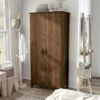 Andreasson Wardrobe Closet Distressed Walnut - HOMES: Inside + Out 1 Andreasson Wardrobe Closet Distressed Walnut - HOMES: Inside + Out -HOMES: Inside + Out GUEST 6e5ecc50 bf98 4cb6 bd93 706d88ca7524