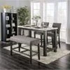 4pc Norelo Counter Height Dining Set - HOMES: Inside + Out 2 4pc Norelo Counter Height Dining Set - HOMES: Inside + Out -HOMES: Inside + Out GUEST 6ec9bcb7 8c40 4475 a4d2 9aef702d0841
