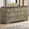 Kritan 7 Drawer Dresser Antique Warm Gray - HOMES: Inside + Out -HOMES: Inside + Out GUEST 6f572d9a ab43 4d98 b06a 279d192c7806