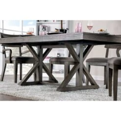 78" Rawlins Rectangular Extendable Dining Table Gray - HOMES: Inside + Out -HOMES: Inside + Out GUEST 73ae0a3d 8cae 45e6 8f51 a474a62e135b