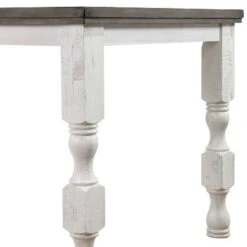 78" Cambrien Rustic Two-Tone Counter Height Dining Table Antique White/Gray - HOMES: Inside + Out -HOMES: Inside + Out GUEST 744ca036 538e 4aa0 94a4 05aec93fc494
