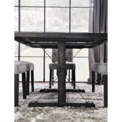 Hepburn Rectangular Dining Table Black - HOMES: Inside + Out 12 Hepburn Rectangular Dining Table Black - HOMES: Inside + Out -HOMES: Inside + Out GUEST 7533e7ba 848c 4bc5 a7b9 7a62165554d5