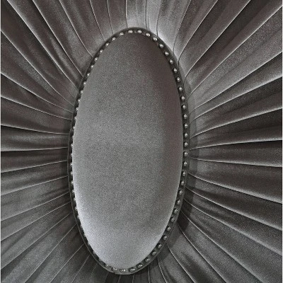 3pc Queen Bentlee Bedroom Set With 2 Nightstands Silver/Warm Gray - HOMES: Inside + Out 11 3pc Queen Bentlee Bedroom Set With 2 Nightstands Silver/Warm Gray - HOMES: Inside + Out - Image 9