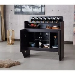 Belfi Wine Cabinet Espresso - HOMES: Inside + Out -HOMES: Inside + Out GUEST 760c9f6c e7ad 4247 80ef 5b20f007c93c