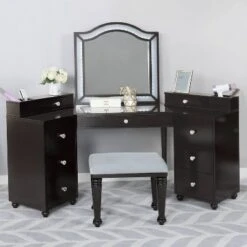 Urman Storage Drawers Vanity Set - HOMES: Inside + Out