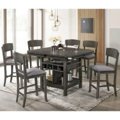 7pc Summerland Transitional Counter Height Dining Set - HOMES: Inside + Out -HOMES: Inside + Out GUEST 76ac155d 3cf5 47a0 87dd a59680cfd547