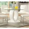 Spearelton Oval Pedestal Round Dining Table White - HOMES: Inside + Out -HOMES: Inside + Out GUEST 76c04718 8dc5 4f6f b1d6 9dd6d0234a97