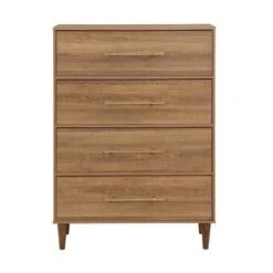 Esigne Mid-Century 4 Drawer Chest Light Oak - HOMES: Inside + Out -HOMES: Inside + Out GUEST 76cc8ff4 eaa9 47bb b86c 65420e872a21