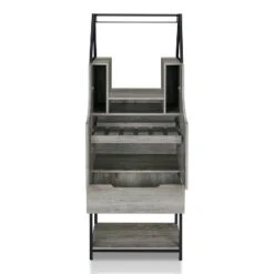 Meluse Multi Storage Wine Cabinet Vintage Gray - HOMES: Inside + Out -HOMES: Inside + Out GUEST 7710e801 c30d 412f abae 7819d5409769