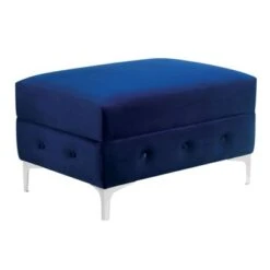 Elmhurst Glam Deep Button Tufted Ottoman - HOMES: Inside + Out -HOMES: Inside + Out GUEST 772213bb a657 4716 b6ba bbfccdee54ed