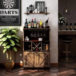 Lamage Wine Cabinet Buffet With Wine Rack - HOMES: Inside + Out -HOMES: Inside + Out GUEST 78200755 986d 44e5 9e44 96daebd2c8d2