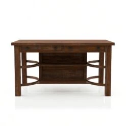 67" Foret Rustic Counter Height Dining Table Rustic Oak - HOMES: Inside + Out -HOMES: Inside + Out GUEST 795c0f7f a4dc 4b42 9e60 bbdb14282394