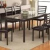 60" Larriston Faux Marble Top Dining Table Black - HOMES: Inside + Out -HOMES: Inside + Out GUEST 7b2c7721 493b 434f ba31 090e5fcfabed
