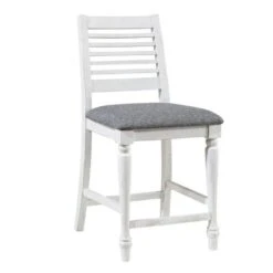 7pc Cambrien Rustic Farmhouse Counter Height Dining Set Antique White/Gray - HOMES: Inside + Out -HOMES: Inside + Out GUEST 7bf43553 8a47 4224 bdd8 864d86b2272f