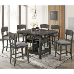 60" Summerland Round Counter Height Dining Table - HOMES: Inside + Out -HOMES: Inside + Out GUEST 7d42020c 59f8 4653 b74f eb821832a62b