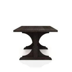 7pc Strasbourg Rustic Dining Table Set Antique Black - HOMES: Inside + Out -HOMES: Inside + Out GUEST 7fd6f50e 45e5 4f7e 8ecc 005ae3a51e35