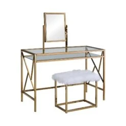 Burdette Contemporary Vanity Table Set - HOMES: Inside + Out -HOMES: Inside + Out GUEST 82028cd3 4f76 4f67 8d33 7822f0082f83
