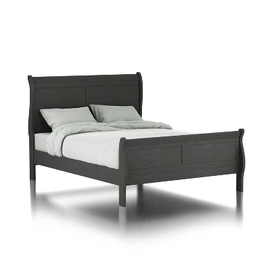 5pc Sliver Sleigh Bedroom Set - HOMES: Inside + Out 4 5pc Sliver Sleigh Bedroom Set - HOMES: Inside + Out - Image 2