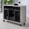 Iohomes Willis Industrial Dining Buffet Black - HOMES: Inside + Out -HOMES: Inside + Out GUEST 86e877da cf55 4bb9 95c8 fc4e30552c99